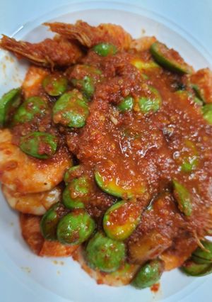 Foto resep Balado Udang Petai