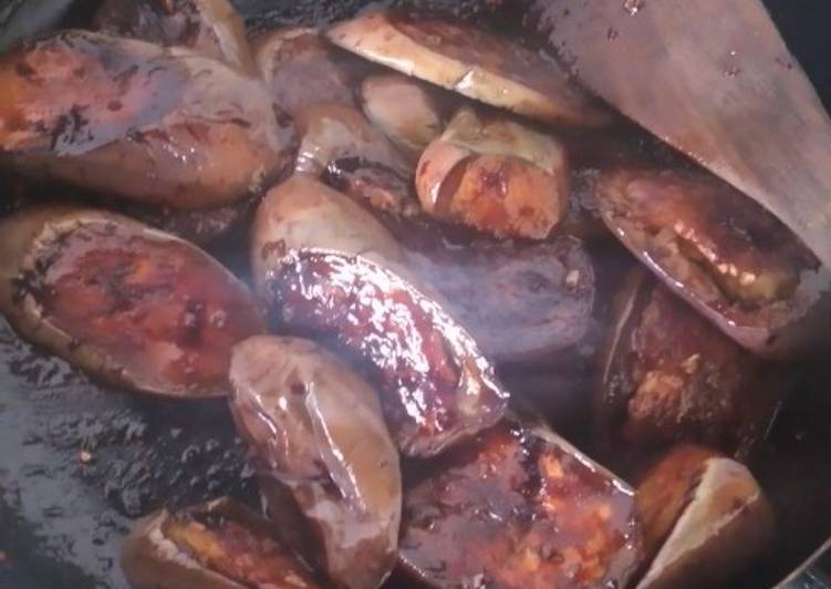 Terong kecap resep mertua