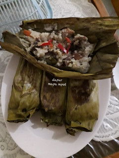 Foto resep Pepes nasi ati ampela