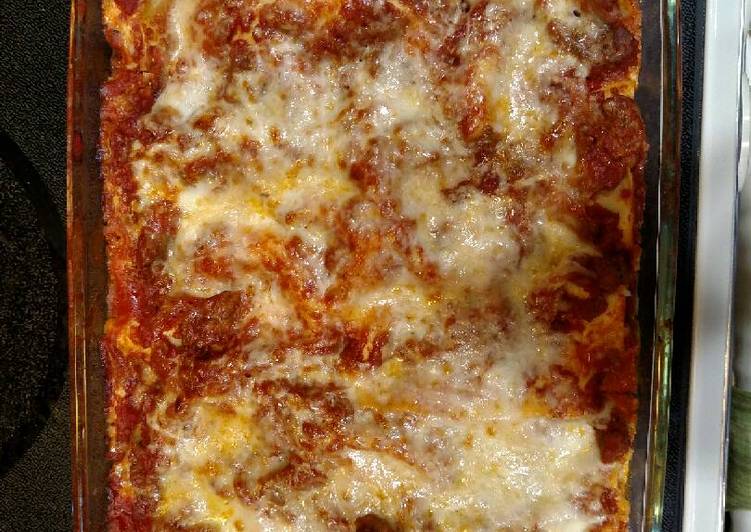 Recipe of Quick Lasagna and sauce