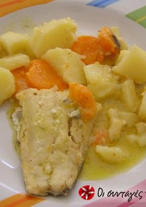 A picture of Cod "à la polita".