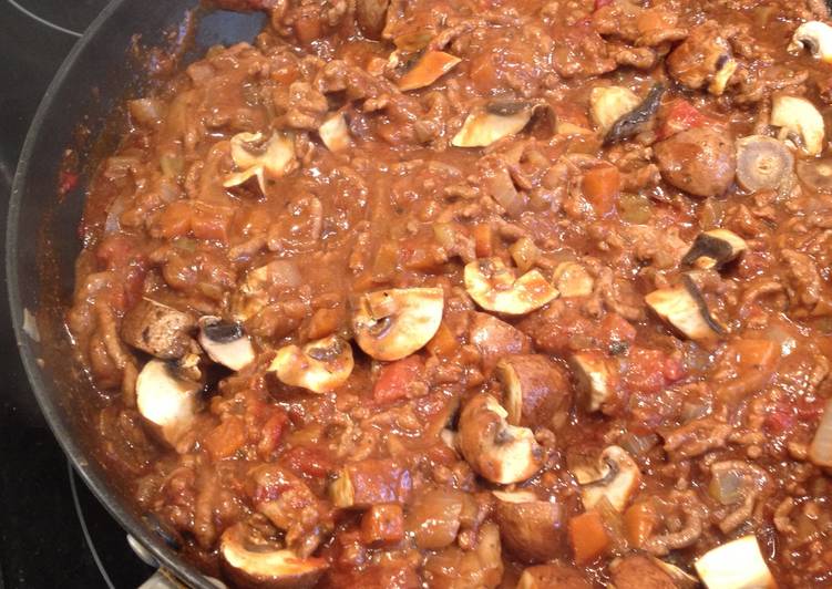 Recipe of Quick Diet Bolognese Sauce