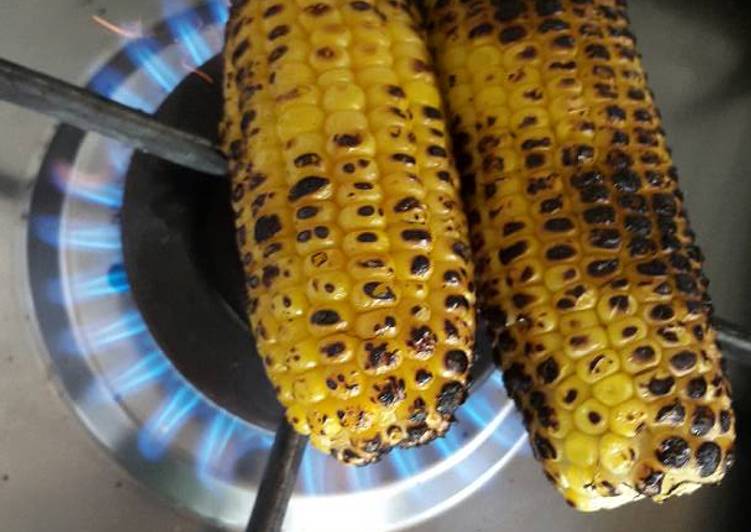 Steps to Prepare Super Quick Homemade Charred Corn