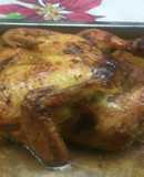 Pollo relleno al horno *Receta Navideña🎄