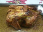 Una foto de pollo relleno con frutas