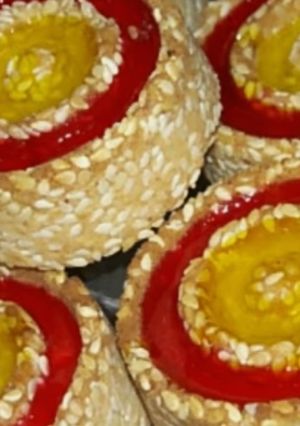صورة لوصفة حلوة بالجلجلان