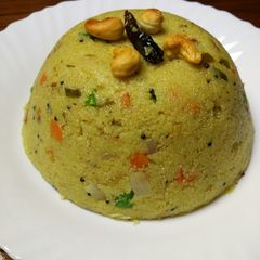 A picture of Vegetable Upma.