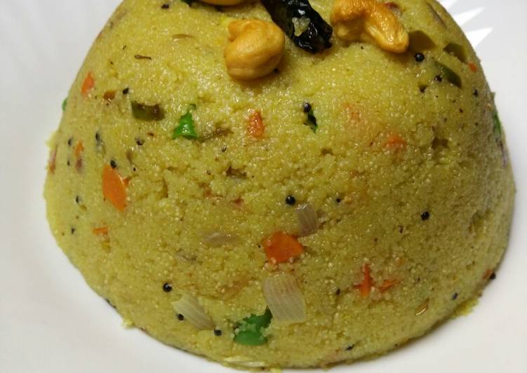 How to Prepare Favorite Vegetable Upma