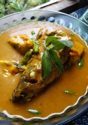 Foto resep Asam pedas tempoyak durian simpel aja
