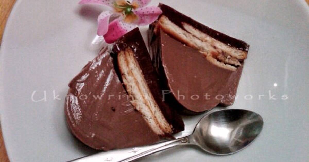 Resep 06 Puding Coklat Praktis Plus Tips Agar Lapisan Puding Menempel Biskuit Tetap Renyah Oleh Yunorina Cookpad Resep 06 Puding Coklat Praktis Plus Tips Agar Lapisan Puding Menempel Biskuit Tetap Renyah Oleh Yunorina Cookpad