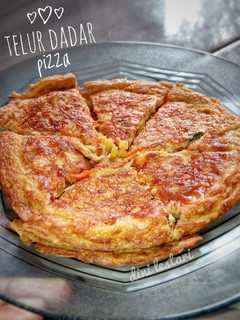 Foto resep 19. Telur dadar pizza