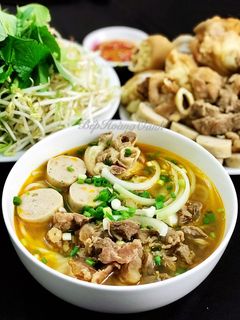 Hình của món Bún Bò.