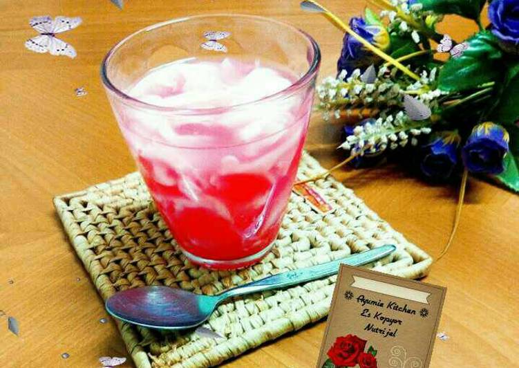 Rahasia Membuat Es Kopyor Nutrijel Yang Renyah