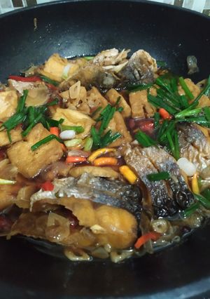 Foto resep Semur ikan patin