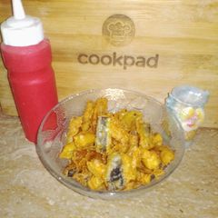 A picture of Brinjal Fries.