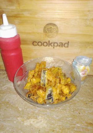 A picture of Brinjal Fries.
