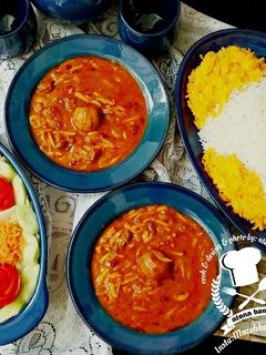 عکسی از دستور خورش خلال کرمانشاهی آتنا