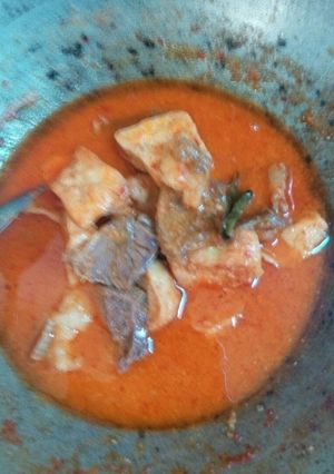 Foto resep Bali daging & tahu