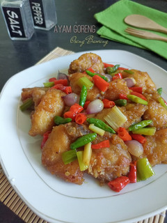 Foto resep Ayam Goreng Oseng Bawang Chef Devina