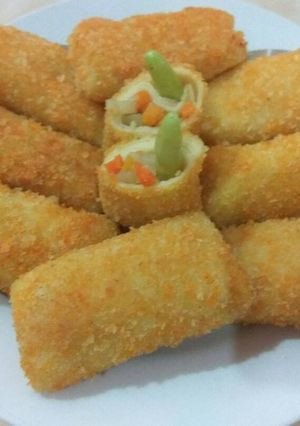 Foto resep Risoles isi sayur (kentang dan wortel)