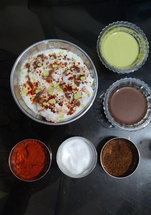 A picture of Summer Special Dahi Vada.