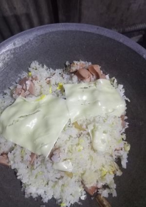 Foto resep Nasi panggang keju