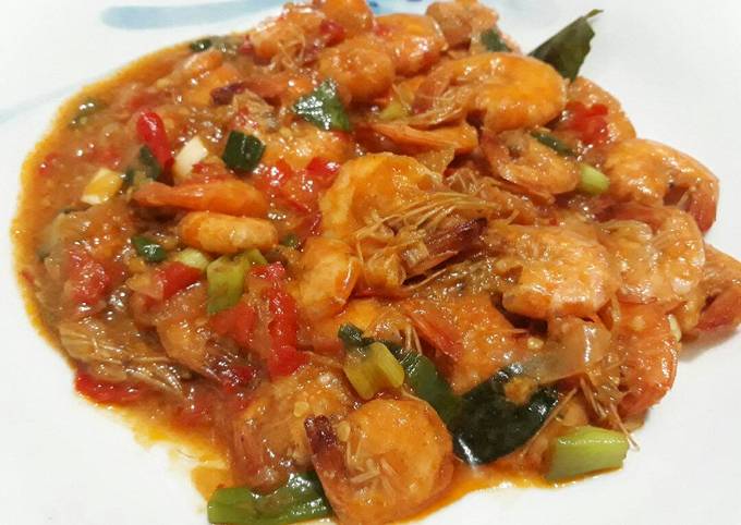 Udang asem manis