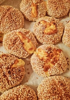 Φωτογραφία της συνταγής Σουσαμένια τυροπιτάκια