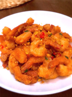 Foto resep Udang Saus Telur Asin