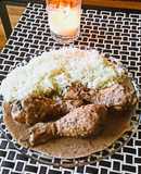 Pollo con Salsa de Castañas