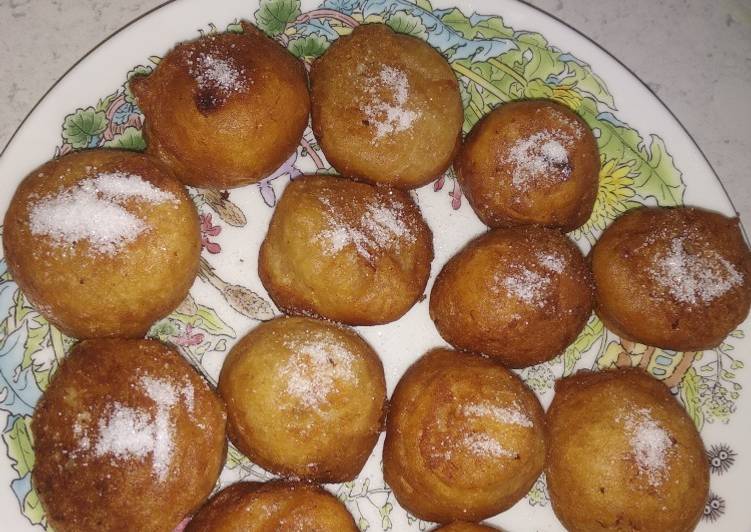 Steps to Make Quick Banana fritters