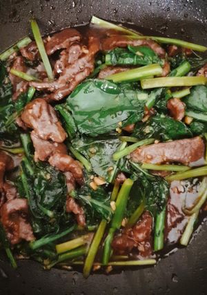 Foto resep Tumis kailan Sapi