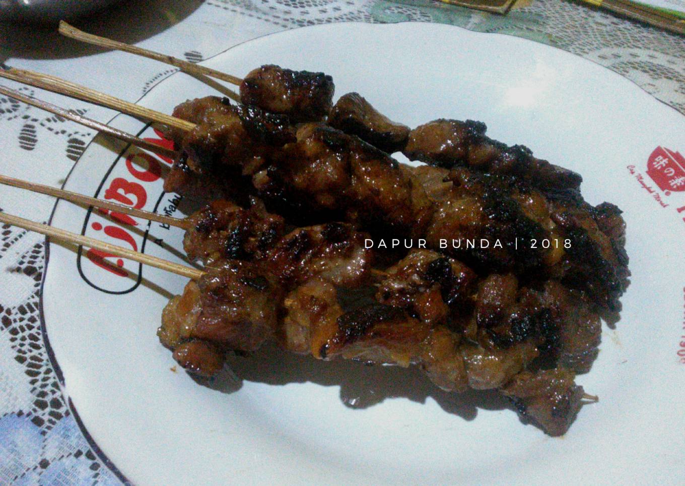 Sate Kambing Bumbu Kecap