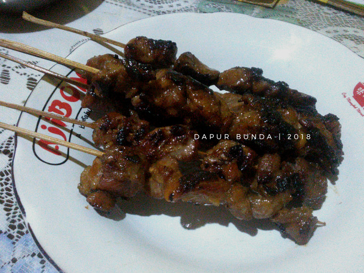 Cara Gampang Membuat Sate Kambing Bumbu Kecap yang Enak Banget