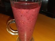 A picture of mixed fruit smoothies