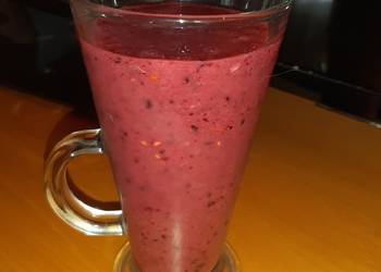 Easiest Way to Prepare Perfect Frozen Mixed Forest Fruit Smoothie