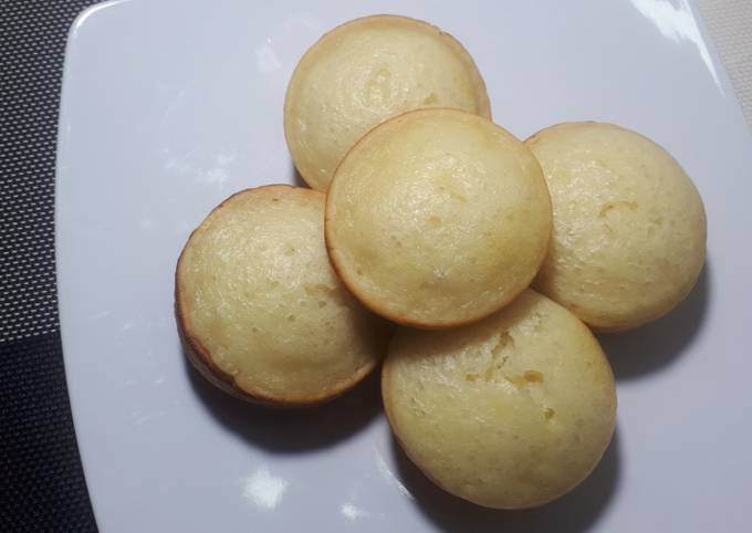 Kue apem lembut dan menul