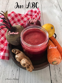 Foto resep Jus Apel, Bit dan Wortel ~> Jus ABC (Apple, Beetroot, Carrot)