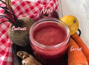 Foto resep Jus Apel, Bit dan Wortel ~> Jus ABC (Apple, Beetroot, Carrot)