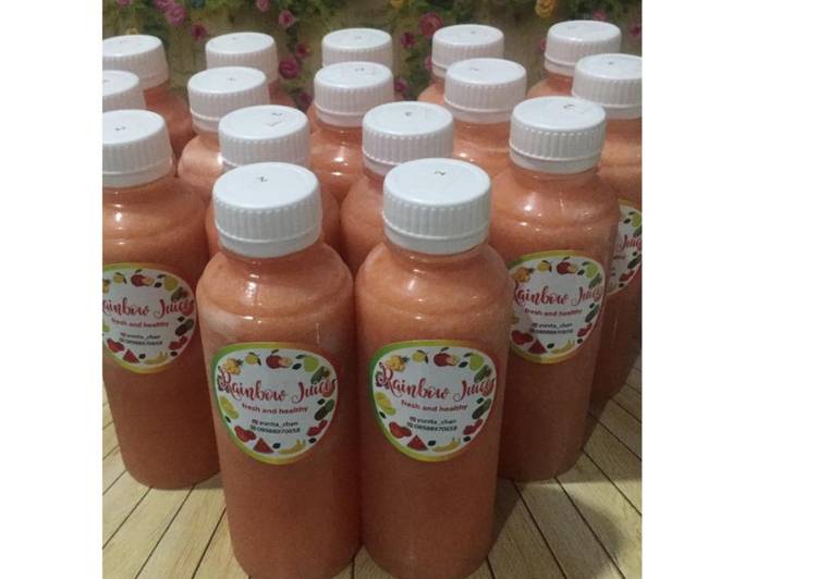 Langkah Mudah untuk Menyiapkan Diet Juice Carrot Tomato Melon Soursop Anti Gagal