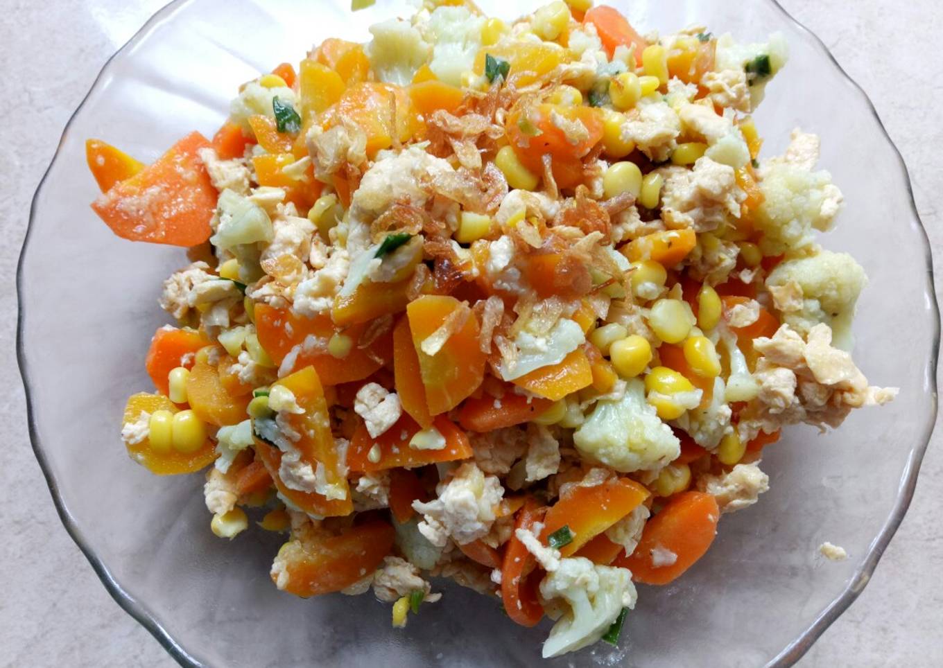 Orak Arik Sayur Telur Bebek