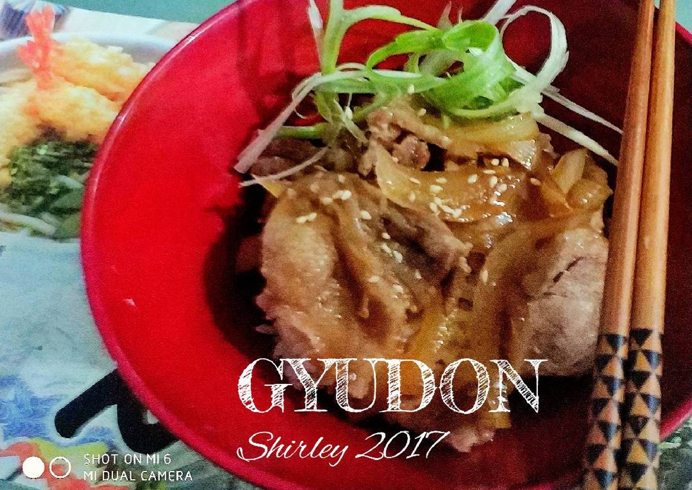 Gyudon_Japanese beef bowl
