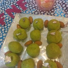 A picture of Coconut mithai.