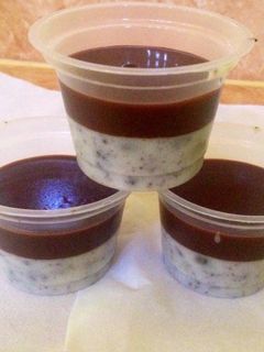 Foto resep Double chocco puding with oreo