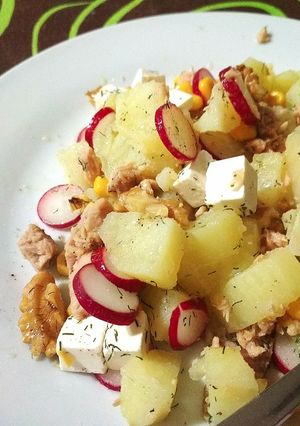 Una foto de Ensalada de patatas