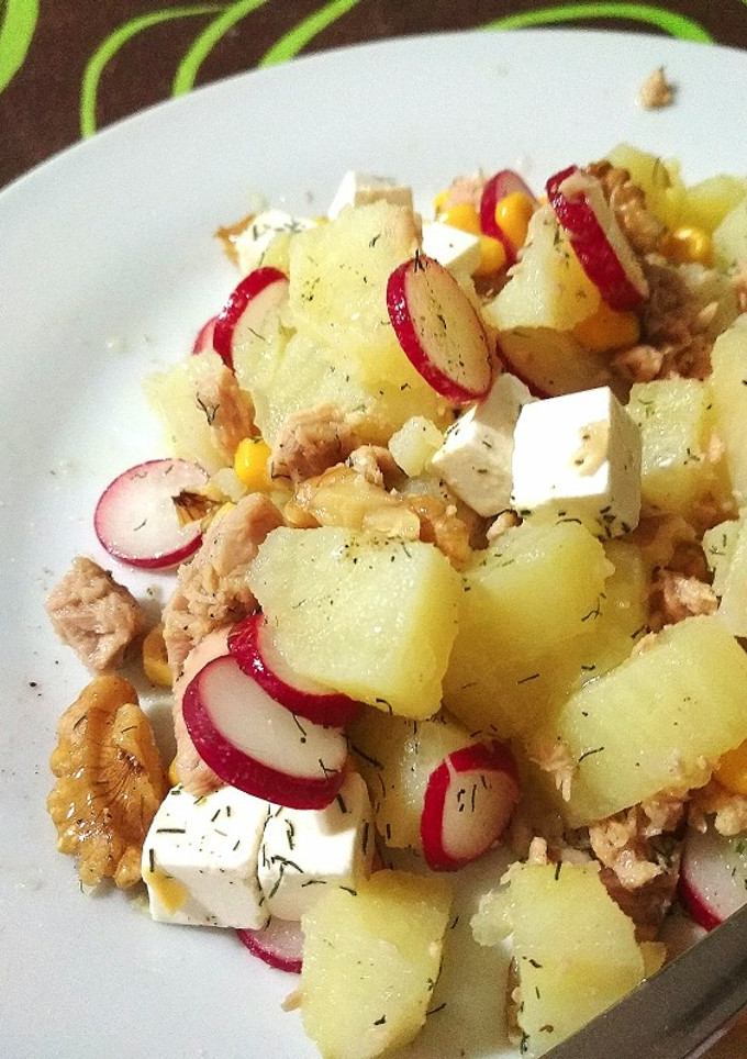 Una foto de Ensalada de patatas