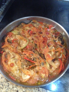 Una foto de Vegetales al gratinados