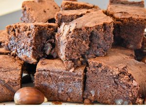 Foto de Bolo de Chocolate e Castanhas