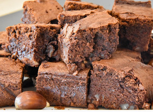 Foto de Bolo de Chocolate e Castanhas