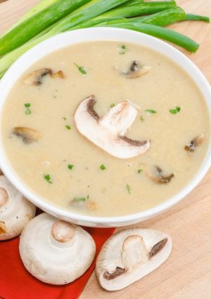 صورة لوصفة طريقة عمل الذ شوربة فطر